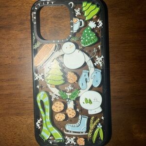 Casetify Festive Snowman Phone Case - iPhone 14 Pro Max